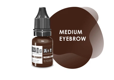Пігмент WizArt Medium Eyebrow для микроблейдинга 10 мл
