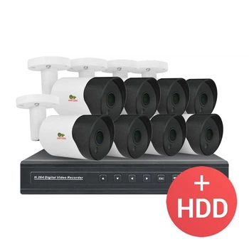2.0 MP Набір для вулиці AHD-24 8xCAM + 1xDVR + HDD