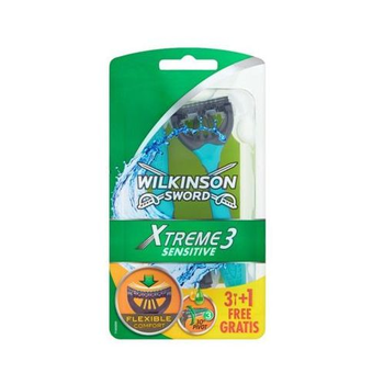 Чоловічі одноразові верстати Wilkinson Sword Xtreme Sensitive 3+1 шт (01307)
