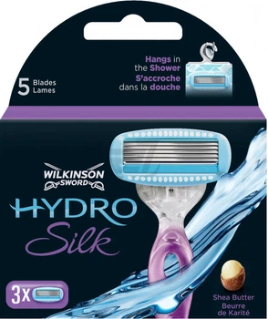 Сменные кассеты WILKINSON Hydro Silk 3 шт (W0106)