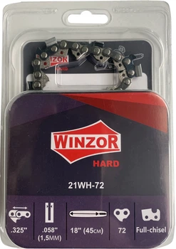Ланцюги Winzor HARD 21WH-72 / 0,325"/ 1,5 мм./ 72 ланки (45 см.)