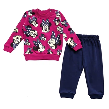 Костюм RMS Minnie Mouse для девочки 74 см Фиолетовый с темно-синим 11021
