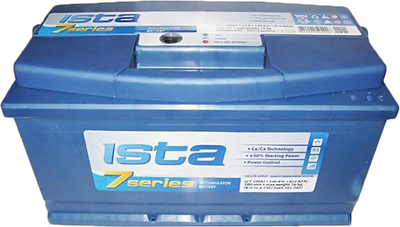 Автомобильный аккумулятор ISTA 6 CT-100 A2 Евро 100 Ач (600 22 04)