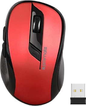 Мышь Promate Clix-7 Wireless Black/Red (clix-7.red)