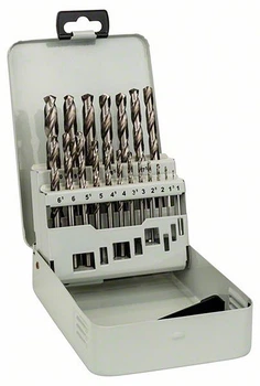 Набор 19 сверл Bosch HSS-G, 1-10 мм (2607018726)