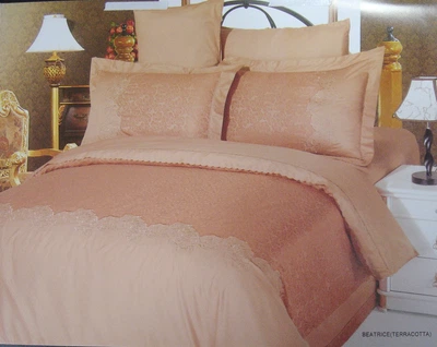 Постельное белье Le Vele Beatrice Terracotta Jakar & Brode Евро 200*220 (lv-234)