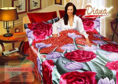 Постільна білизна Le Vele Jaсмine Diana Євро 200*220 (lv-140)