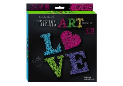 Набор креативного творчества`String Art: Love`, STRA-01-03 (рус)
