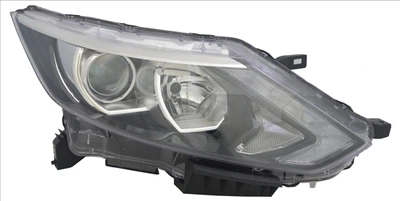 Фара Nissan Qashqai II (J11) (дорестайл) 2014 - 2017, права штатна, електр., LED, (Depo, fp749)