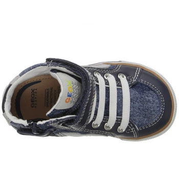 снікери Geox Kids Baby Kiwi Boy 20 (Темно-сині)