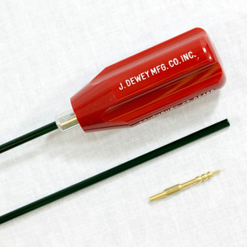 Шомпол Dewey .20 (5,08 мм) калібру в нейлонову оплітку для Rimfire 22 LR, 22 WMR довжина 38 дюймів (97 см) різьба 5/40 F (20C-38)