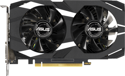 Відеокарта Asus PCI-Ex GeForce GTX 1650 Dual O4G OC 4GB GDDR5 (128bit) (1485/8002) (DVI, HDMI, DisplayPort) (DUAL-GTX1650-O4G)
