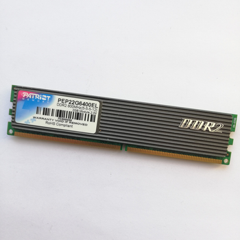 Игровая оперативная память Patriot DDR2 2Gb 800MHz PC2 6400U CL5 (PEP22G6400EL) Б/У