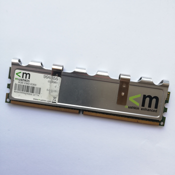 Игровая оперативная память Mushkin DDR2 2Gb 667MHz PC2 5300U CL5 (996555) Б/У
