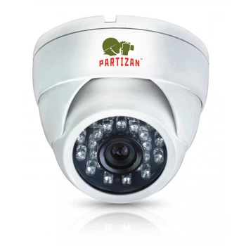 Купольная AHD видеокамера Partizan CDM-223S-IR HD v4.2 Metal