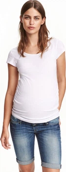 Шорты для беременных джинсовые женские H&M 0268868 34 Синие (2688680268813_KAY2000001103326)