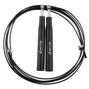 Швидкісна Скакалка Way4you Ultra Speed Cable Rope 3 чорний