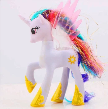 Фигурка Пони My Little Pony K13 Принцесса Селестия 14 см (Мой маленький пони Игрушка для девочек Единорог)