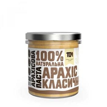 Арахисовая паста классическая, 300 г, стекло