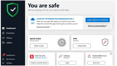 Лицензионный антивирус BitDefender Total Security 2020 - тотальный защиту ваших устройств. Единственная панель. (Лицензия на 1 год на 10 девайсов)