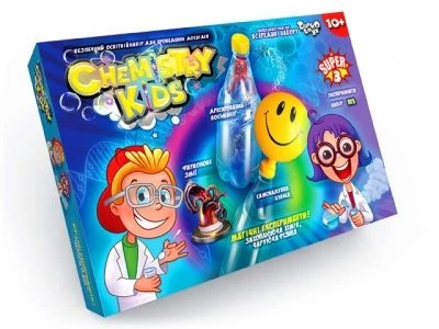 Набір для дослідів "Chemistry Kids" (дресир.восьминіг і т.д.)(укр)