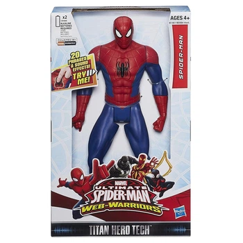 Большой, говорящий Человек-Паук 30 см, серия Титаны (Звук) - Ultimate Spider-Man, Titans, Hasbro