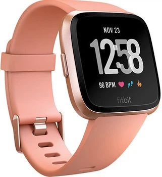 Смарт часы Fitbit Versa Fitness Watch Small/Large Peach/Rose Gold Aluminum (FB504RGPK)