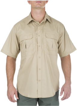 Рубашка тактическая 5.11 Tactical Taclite Pro Short Sleeve 71175 S Tdu Khaki (2000000110691)