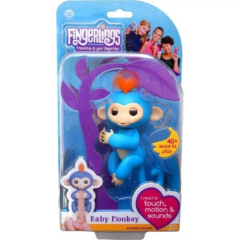 Интерактивная игрушка обезьянка Wow Wee Fingerlings Baby Monkey (Фингерлингс Бейби Манки) Борис