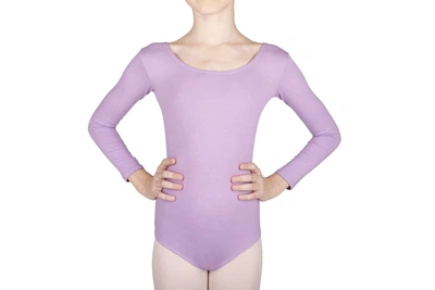 Купальник для танцев и гимнастики Uollizza 6028 S/116-122 Сиреневый