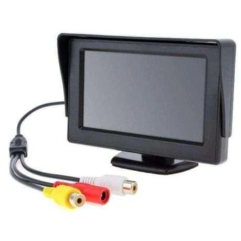 Автомобильный дисплей для двух камер LCD 4.3'' HLV 1309 Black