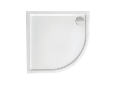 Roca MALAGA Rondo Compact поддон полукруглый 90*90 с интегрированной панелью выс.13,5 см, с сифоном (A276260000)