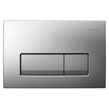Клавіша змиву Geberit Delta50 хром матовий 115.119.46.1 (115.105.46.1)