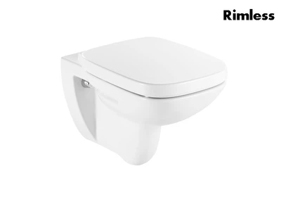 Унітаз підвісний Roca Debba Rimless A34H99L000 з кришкою Soft Close