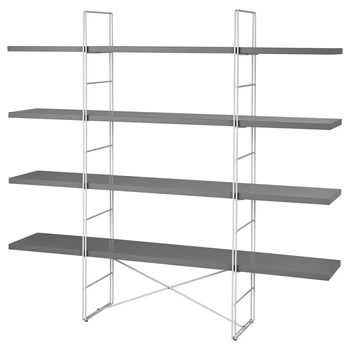 Стеллаж IKEA (ИКЕА) ENETRI серый белый (092.276.07) – купить