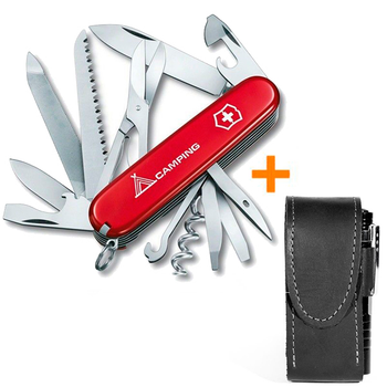 Комплект Нож Victorinox Ranger 1.3763.71 + Чехол с фонариком Police