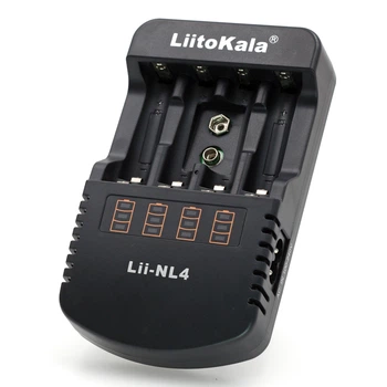 Универсальное ЗУ Liitokala NL4 4 канала Ni-Mh, 220V, LED