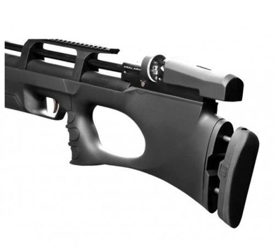 Гвинтівка пневматична РСР Kral Puncher Breaker PCP Synthetic 4,5 мм з глушником і кейсом. Колір - чорний. 36810211