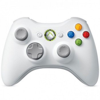 Беспроводной джойстик для Xbox 360 Белый