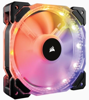 Вентилятор Corsair HD120 RGB (CO-9050065-WW), 120x120x25мм, 4-pin, черный