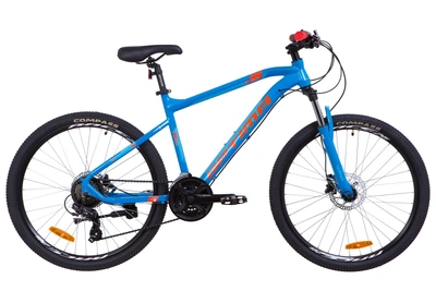 Велосипед 26" Optimabikes F-1 AM 14G HDD алюминиевый 2019 (сине-оранжевый ) OptimaBikes ROZ-OP-26-337