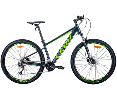 Велосипед Leon XC-70 HDD 27,5" (рама 16", темно-сірий з салатовим, б/в)