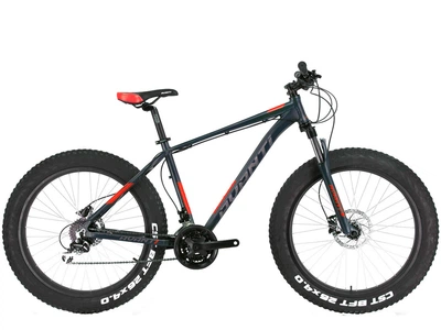 Велосипед Avanti Fat PRO 4.0 26" (рама 17", серый c оранжевым)