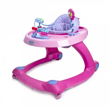 Детские ходунки-толкатель GoodBaby 2 в 1 XB606E-4FSS, Розовые