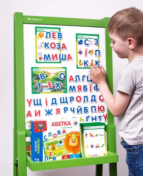 Абетка на магнітах VT5411-03 (укр)