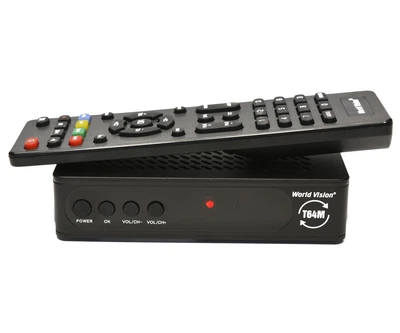 ТВ-ресивер стандарта DVB-T/T2/C World Vision T64M с интернет приложениями