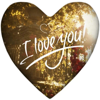 Подушка серце I love you! 37x37 см