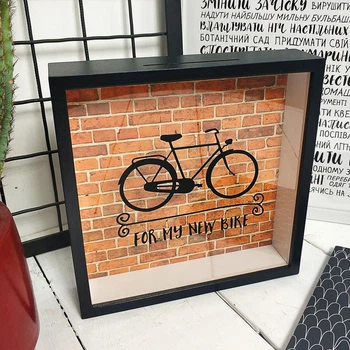 Копилка для денег For my new bike 22x22x5 см