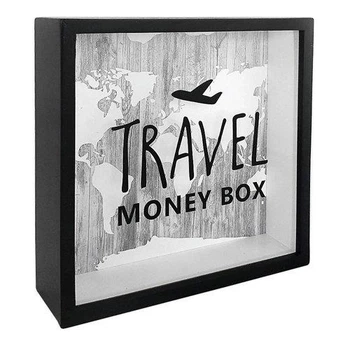 Копилка для денег Travel money box plane 22x22x5 см