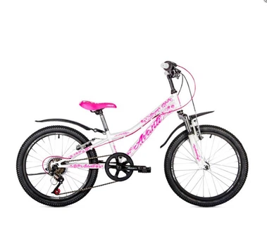 Велосипед АVANTI 20" (6 spd) SUPER GIRL 20" розово белый